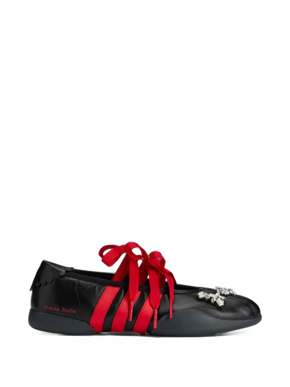 adidas x Simone Rocha taekwondo ballerinas - Nero