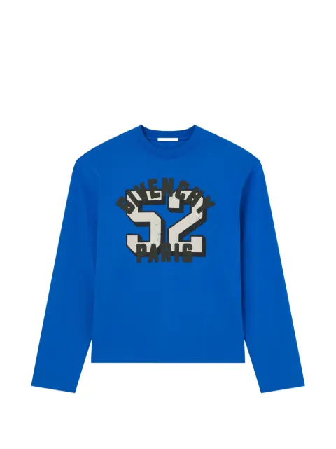 Givenchy boxy-fit T-shirt in cotton with Givenchy Paris 52 print