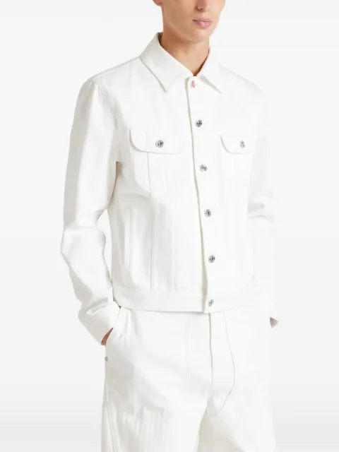 Givenchy veste en jean à boutonnière