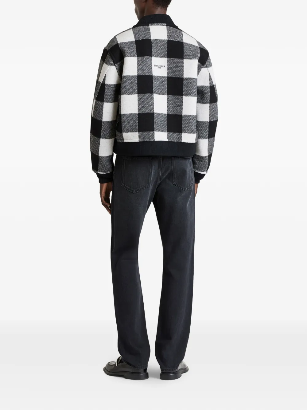 Givenchy Omkeerbaar bomberjack van wol Zwart