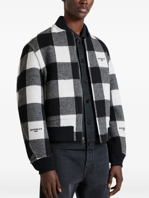Givenchy reversible bomber in wool