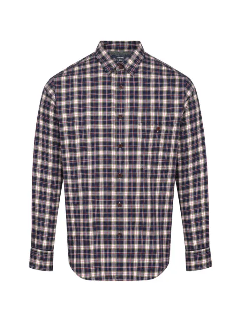 Comme des Garçons Homme check-pattern panelled shirt