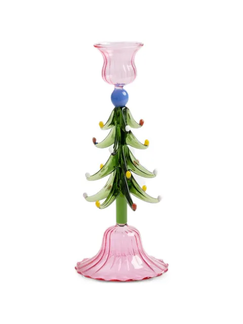 &k Amsterdam Merry Tree glass candleholder (set of three)