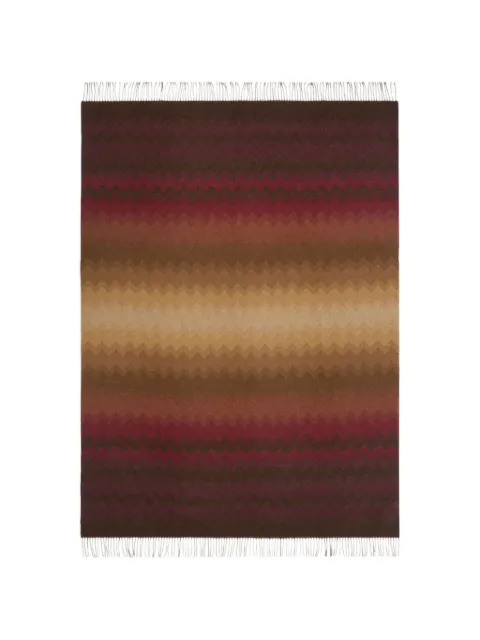 Missoni frazada Anemone tejida con motivo chevron