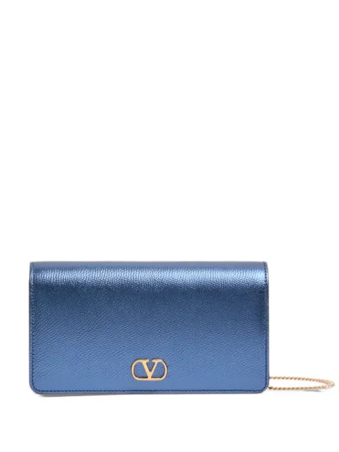Valentino Garavani VLogo Signature mini shoulder bag in grainy calfskin