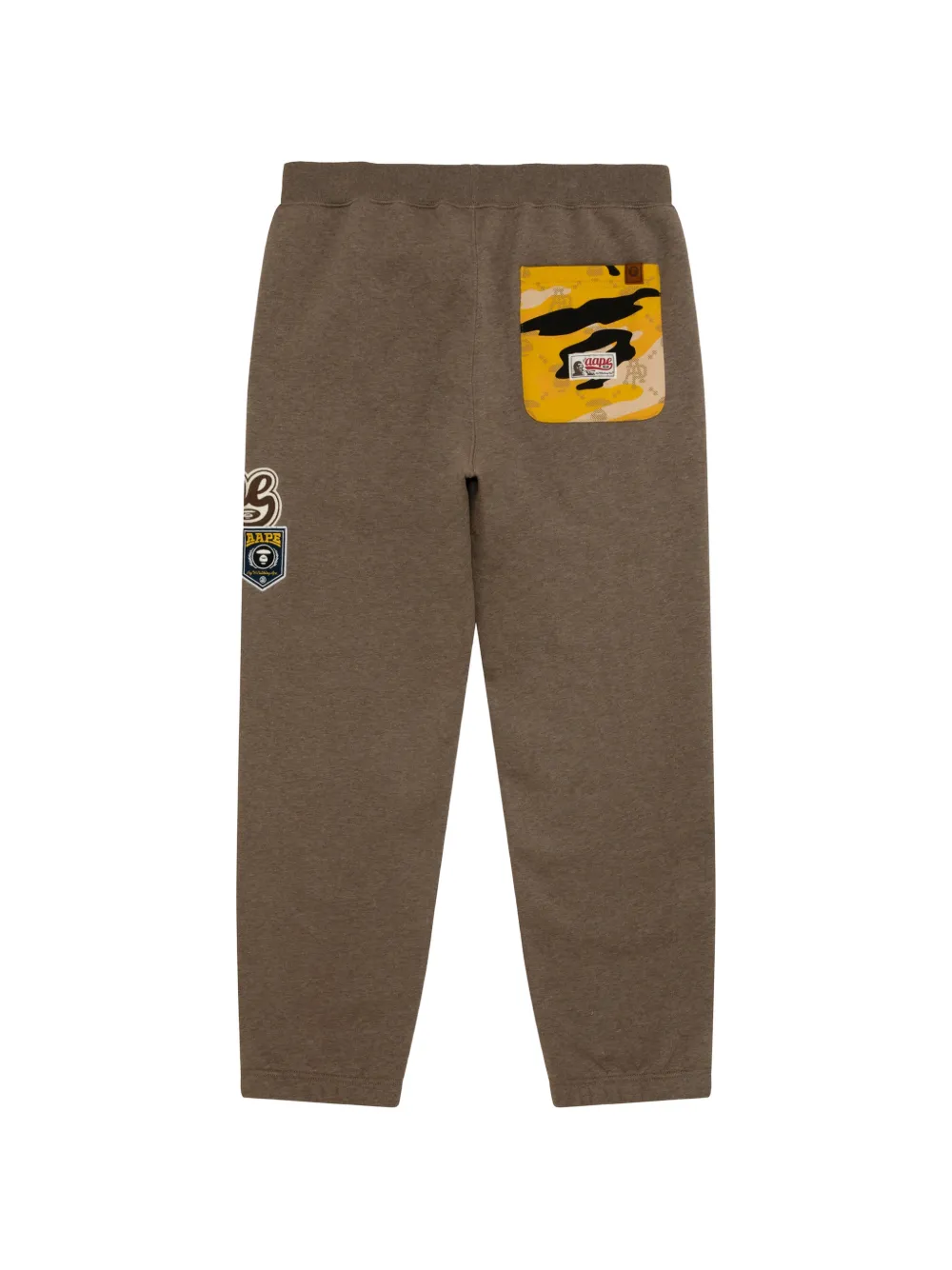 AAPE BY *A BATHING APE graphic-patch track pants Bruin
