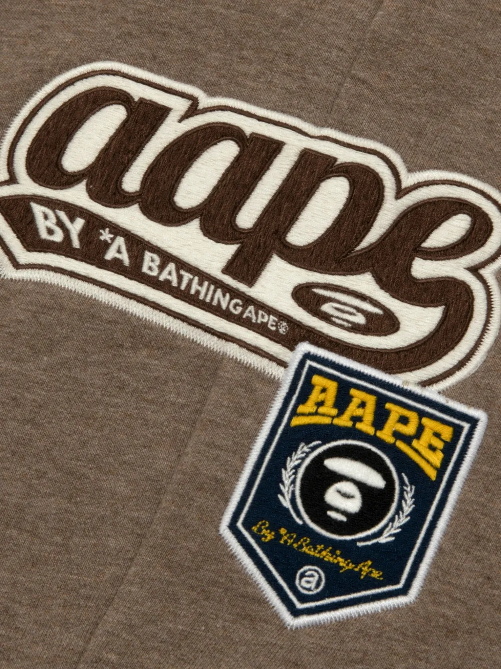AAPE BY *A BATHING APE graphic-patch track pants Bruin