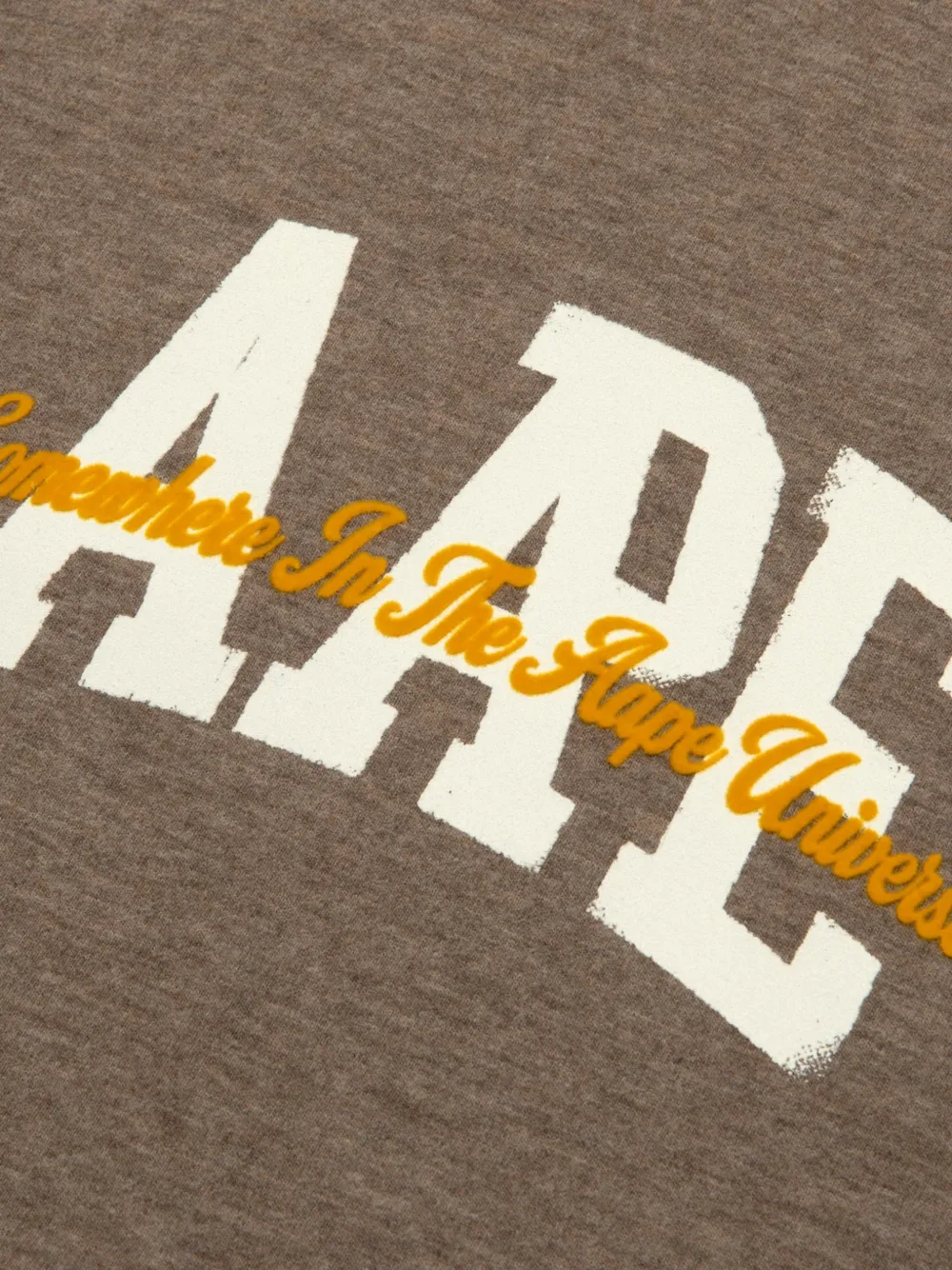 AAPE BY *A BATHING APE logo-print reversible sweatshirt Bruin