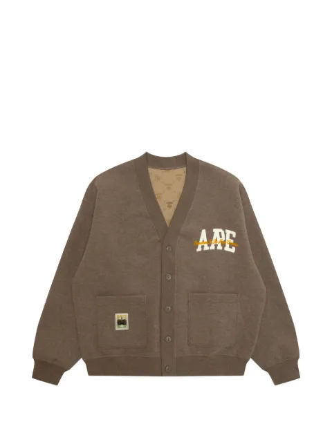 AAPE BY *A BATHING APE® logo-print reversible sweatshirt