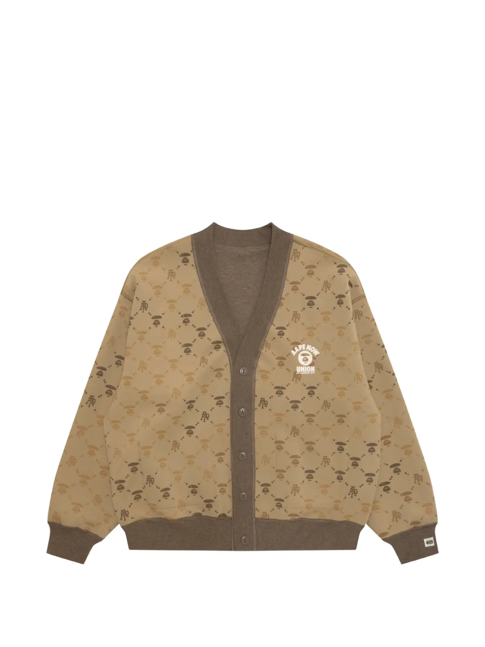 AAPE BY *A BATHING APE logo-print reversible sweatshirt Bruin