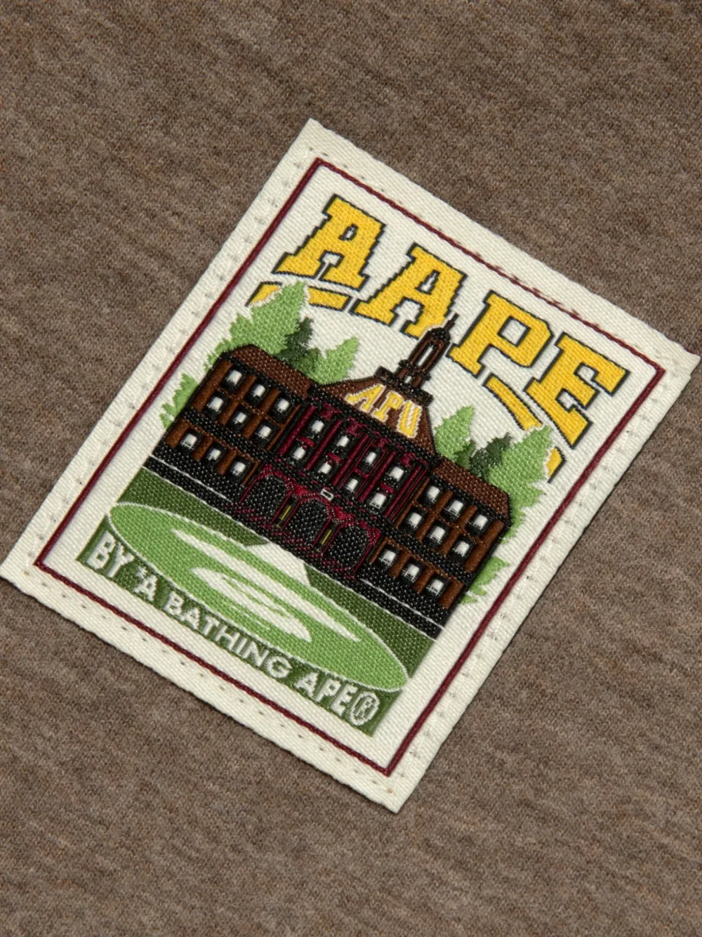 AAPE BY *A BATHING APE logo-print reversible sweatshirt Bruin