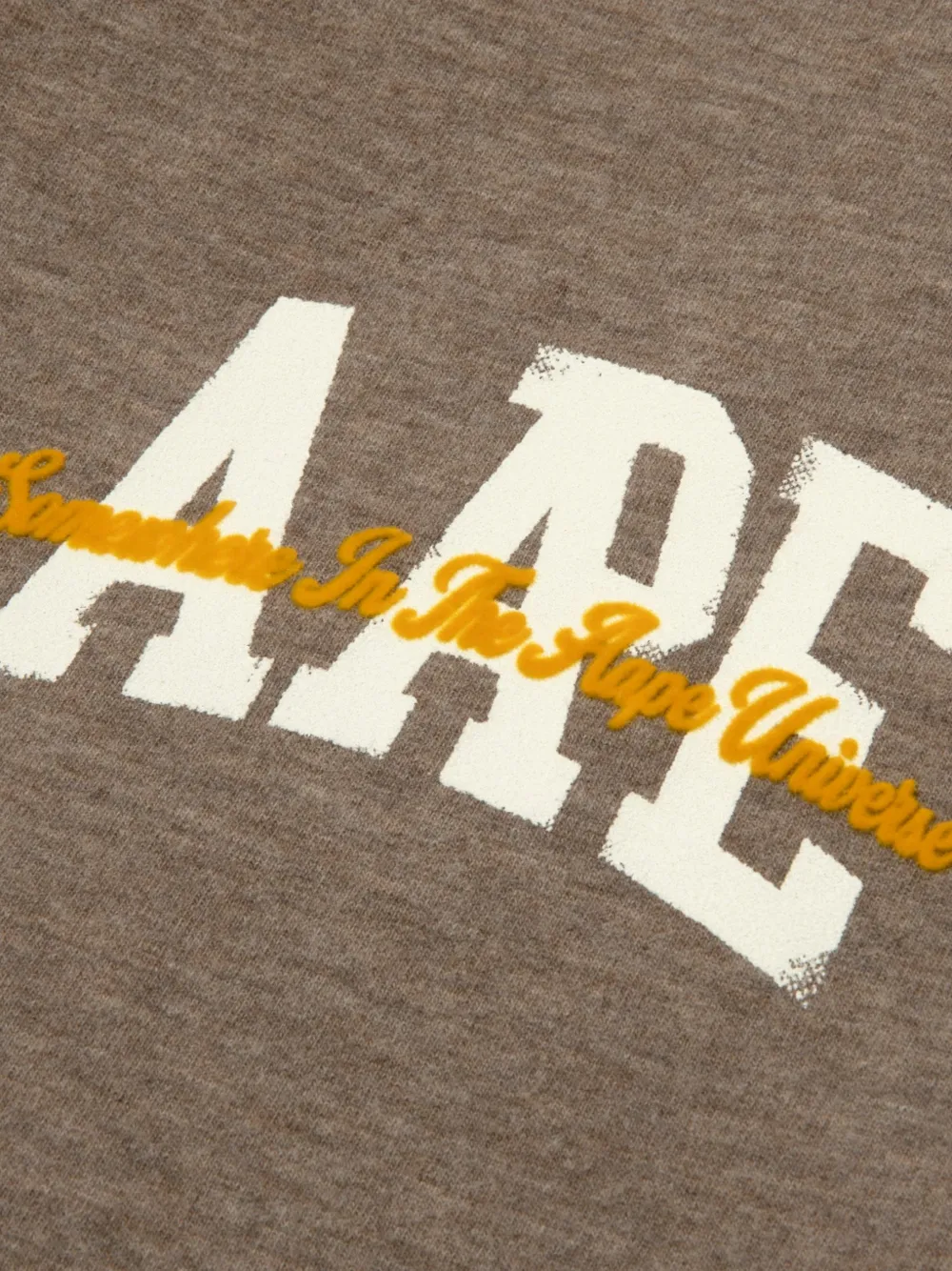 AAPE BY *A BATHING APE Omkeerbare trainingsbroek met logo-print Bruin