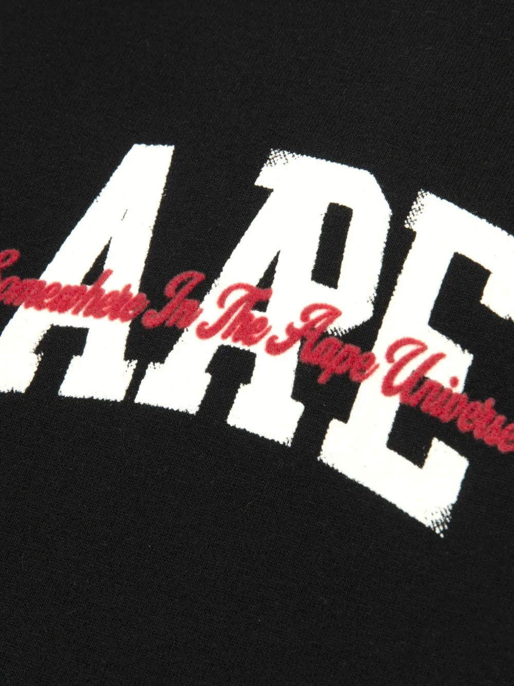 AAPE BY *A BATHING APE Omkeerbare trainingsbroek met logo-print Zwart