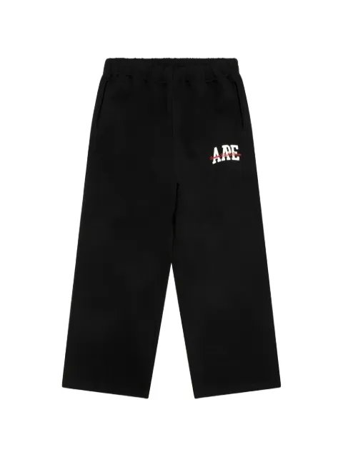 AAPE BY *A BATHING APE® logo-print reversible track pants