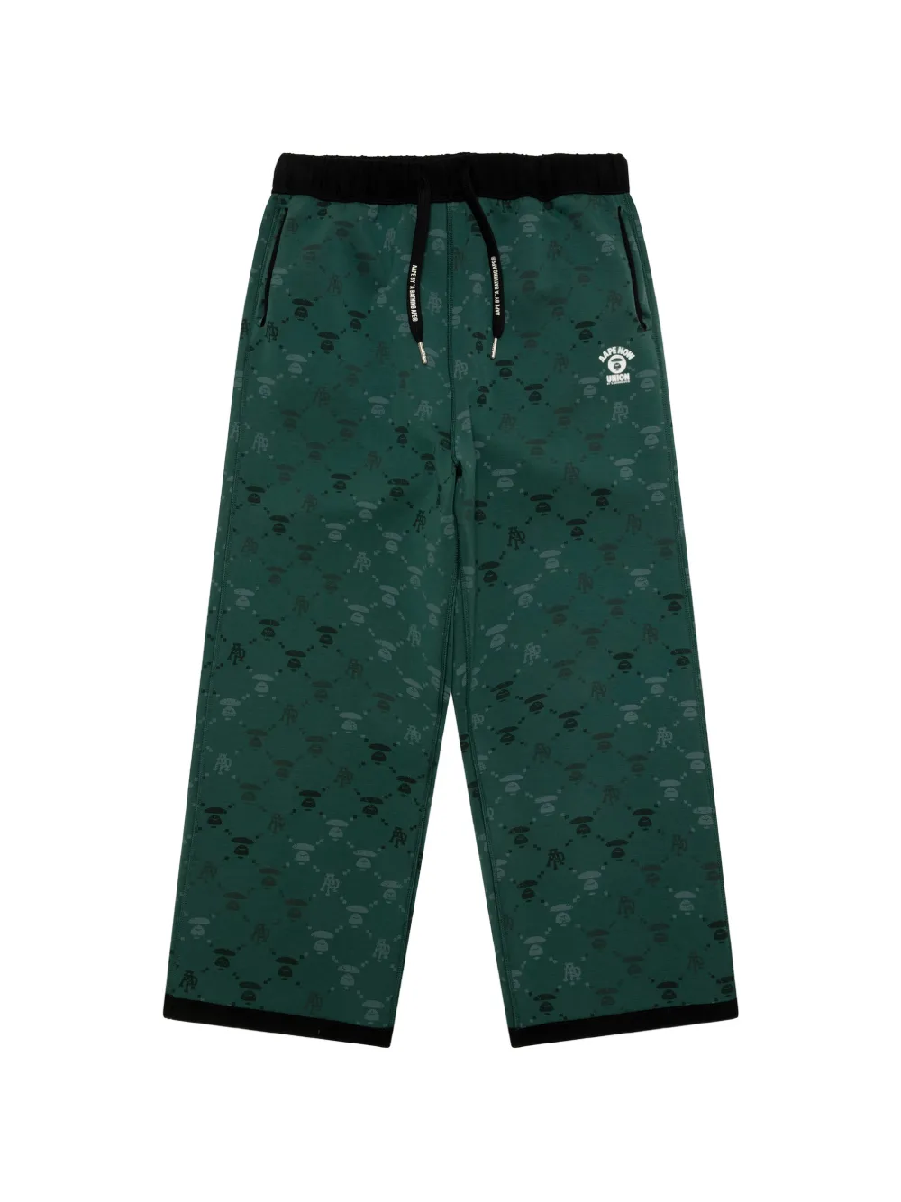 AAPE BY *A BATHING APE Omkeerbare trainingsbroek met logo-print Zwart