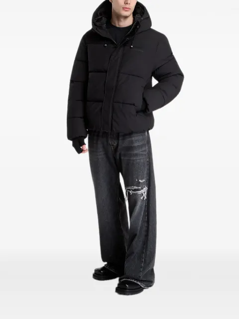 Daily Paper hooded puffer jacket