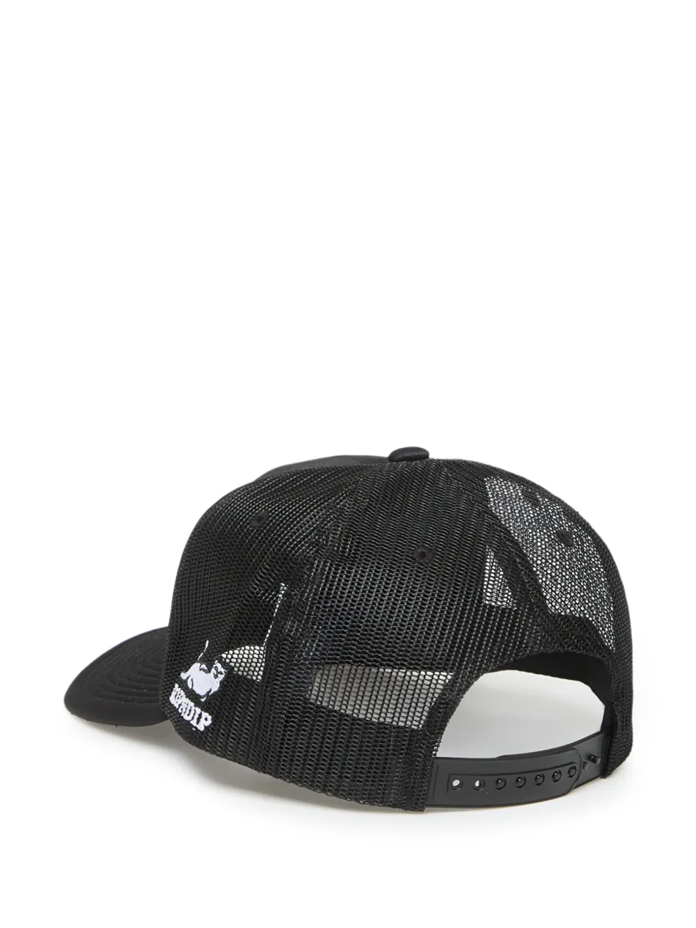 Ripndip Truckerpet met logo-patch en mesh vlak Zwart
