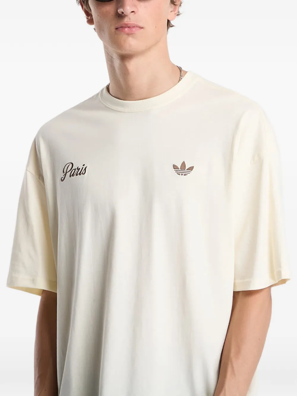 adidas Paris GFX T-shirt Beige
