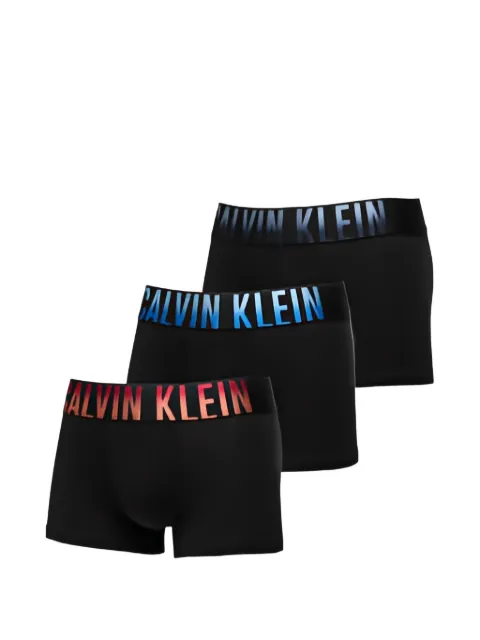 Calvin Klein logo-waistband trunks (pack of three)