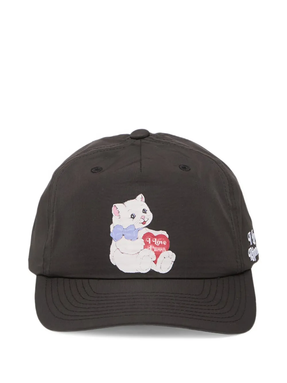 Ripndip I Love Cats Graphic-print Snapback Cap In Brown