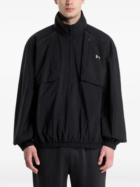Under Armour Unstoppable logo-print quarter-zip jacket
