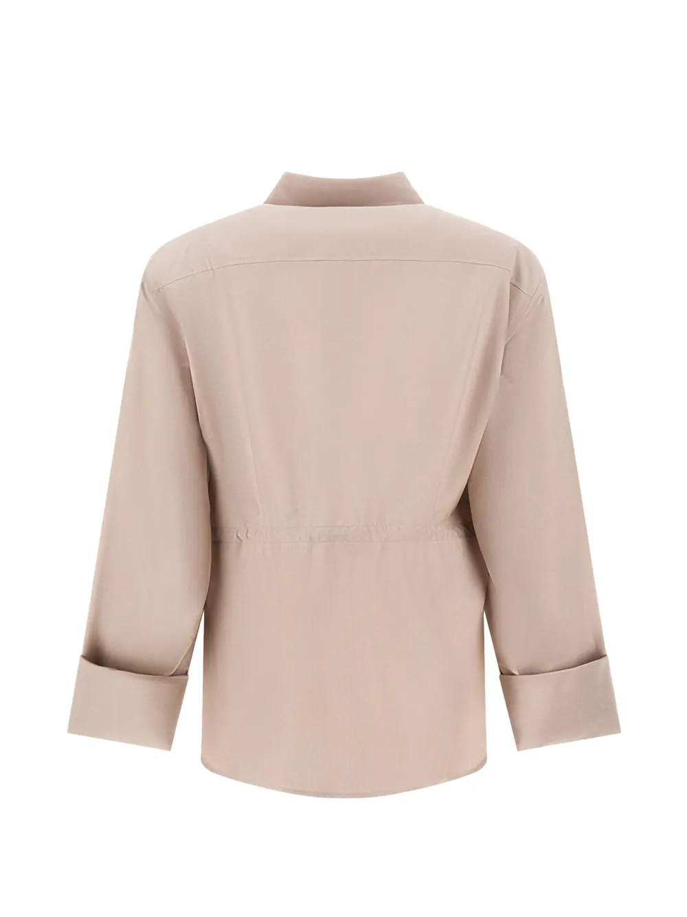 Herno Shirt met trekkoordtaille Beige