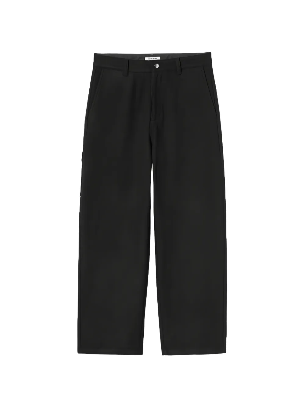 Carhartt WIP Atoka logo-patch trousers - Noir Carhartt WIP Atoka logo-patch trousers - Noir