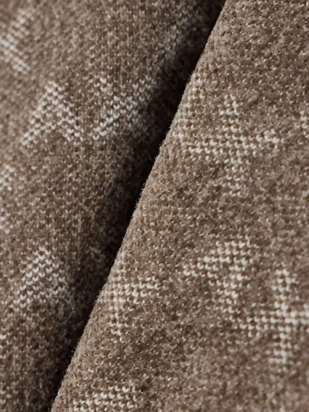 Armani Exchange Gebreide trui met logo-monogram Bruin