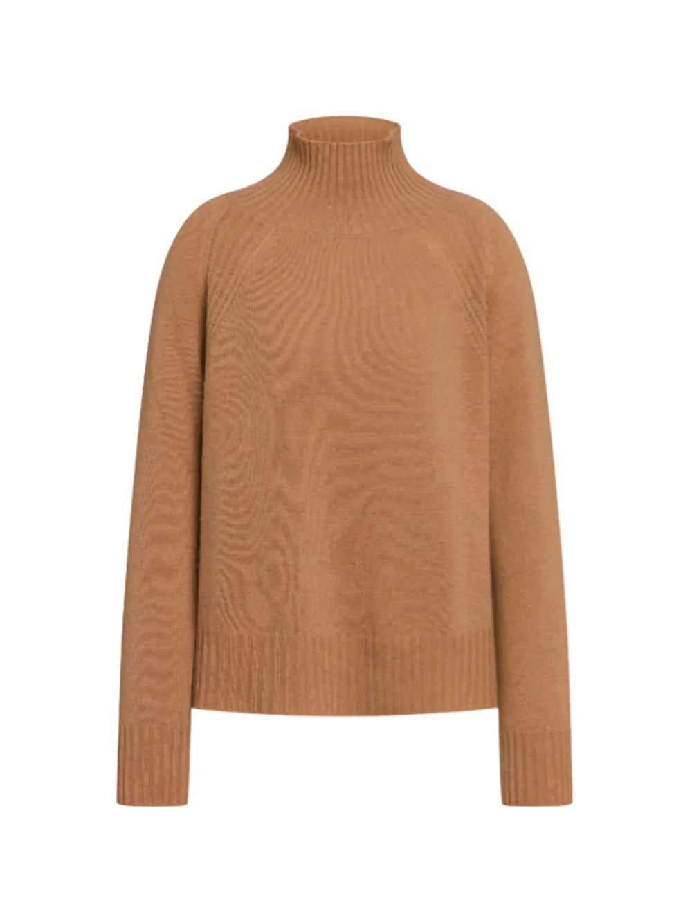 DONDUP ribbed high-neck sweater - Marron