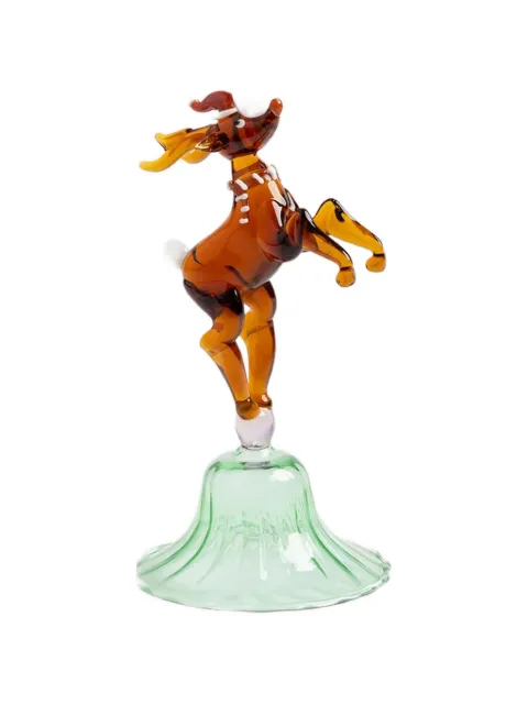 &k Amsterdam Merry Reindeer glass candleholder
