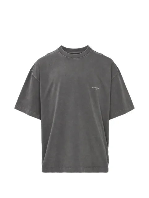 Wooyoungmi logo-print washed-effect T-shirt
