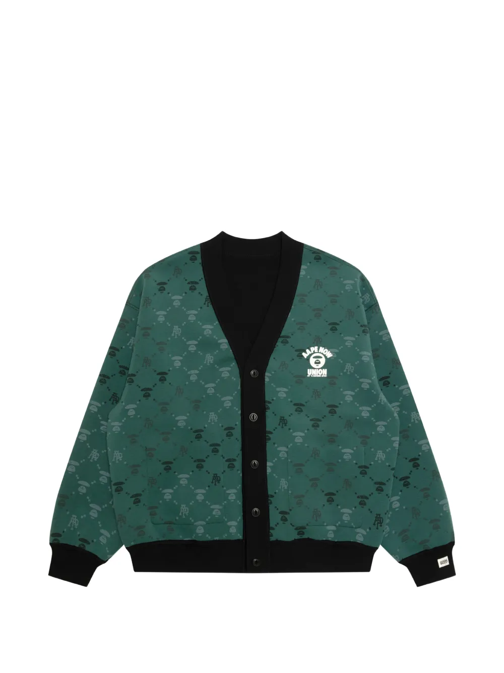 AAPE BY *A BATHING APE logo-print reversible sweatshirt Zwart