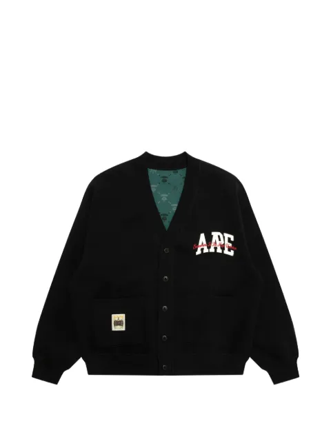 AAPE BY *A BATHING APE® logo-print reversible sweatshirt