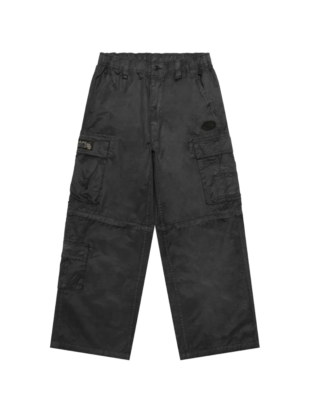 AAPE BY *A BATHING APE® カーゴパンツ | ブラック | Image 1