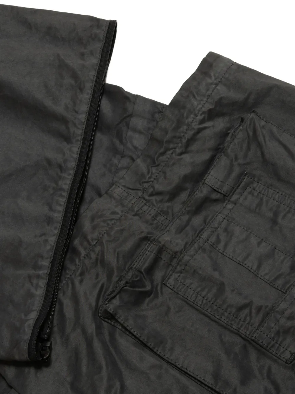 AAPE BY *A BATHING APE Verstelbare cargo broek Zwart