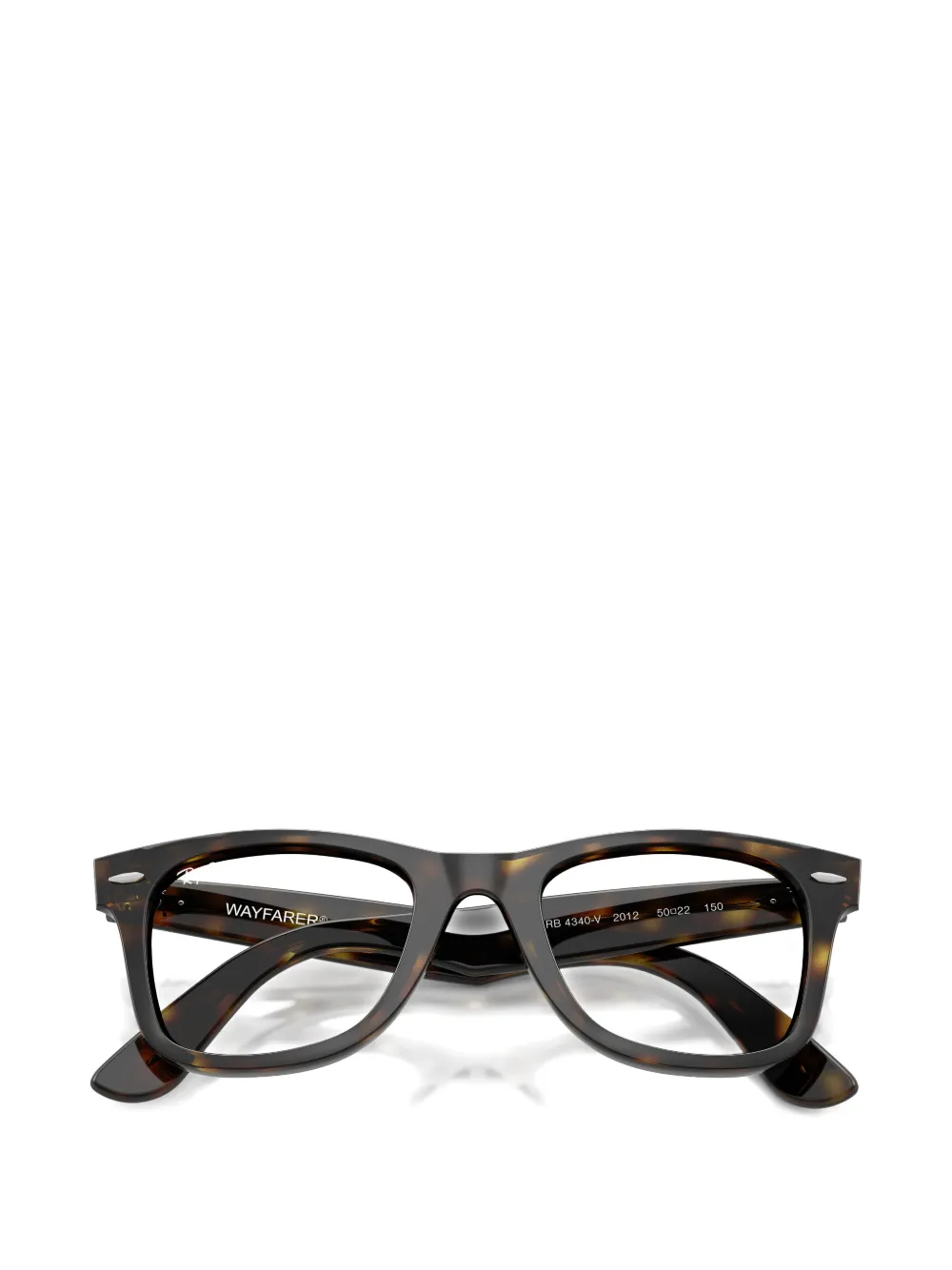 Ray-Ban Wayfarer bril Bruin