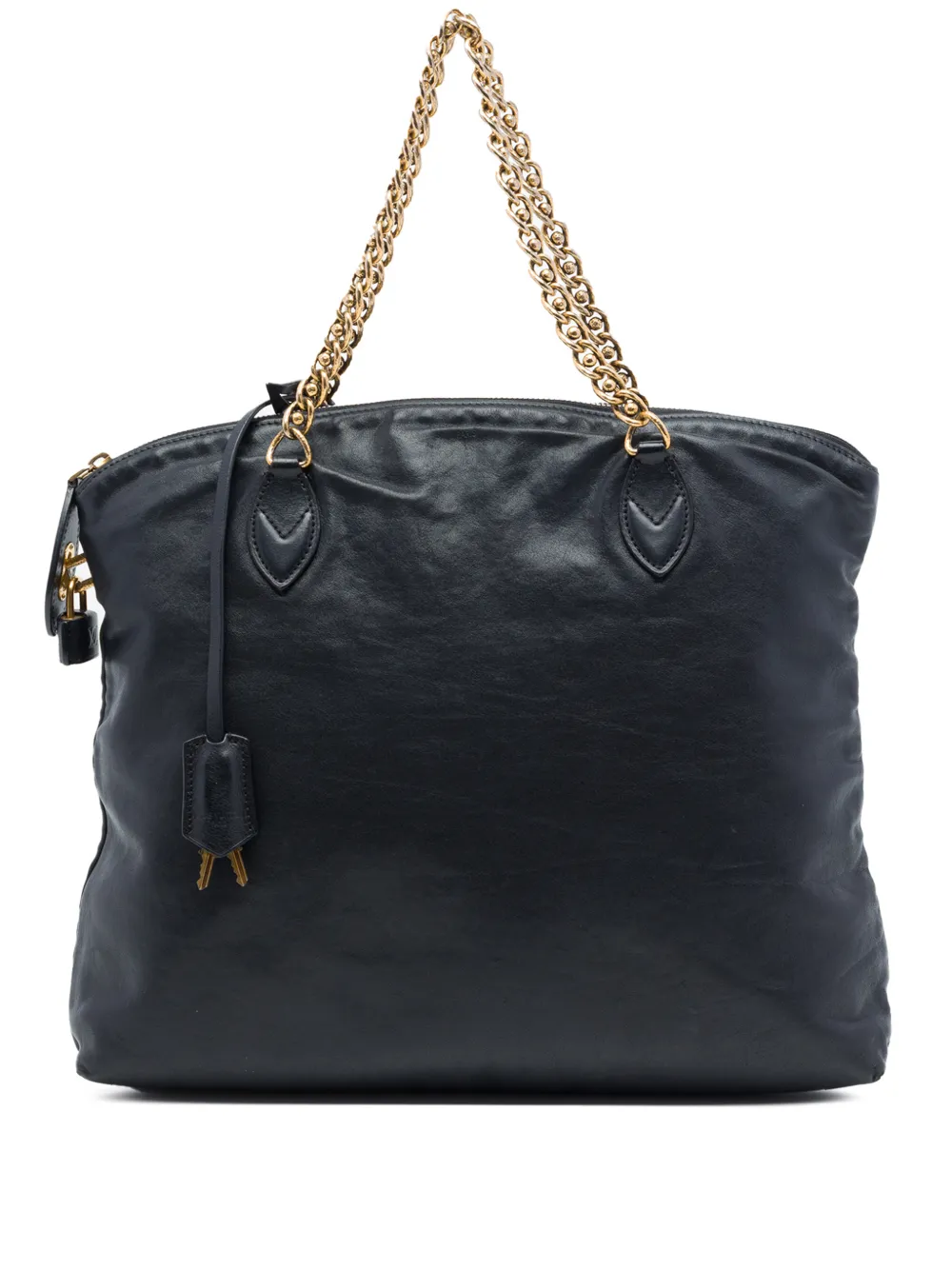 Louis Vuitton Pre-Owned 2013 Limited Edition Calfskin Boudoir Lockit Chain Bag tote bag - Noir