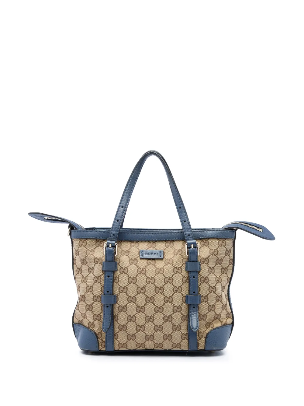 Gucci Pre-Owned 2016-2026 GG Canvas satchel - Neutrals