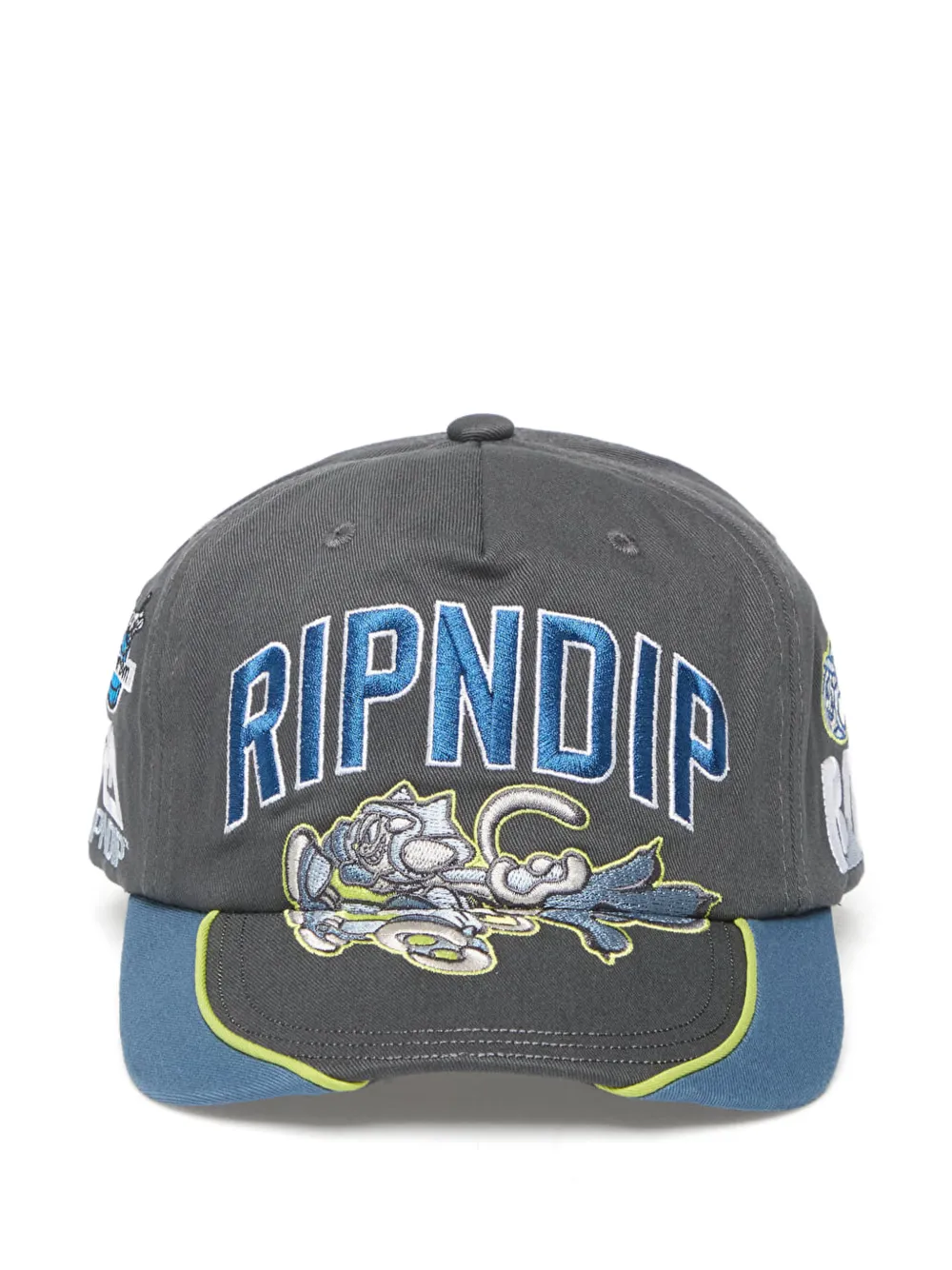 Ripndip Cyclone Snapback Cap In Gray