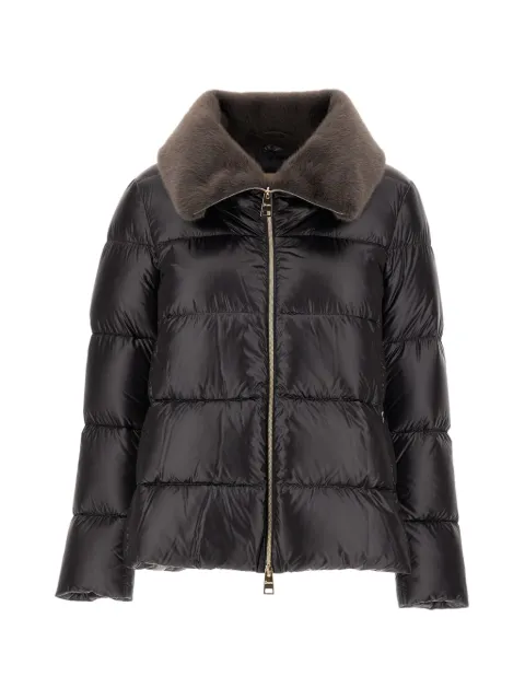 Herno faux-fur puffer jacket