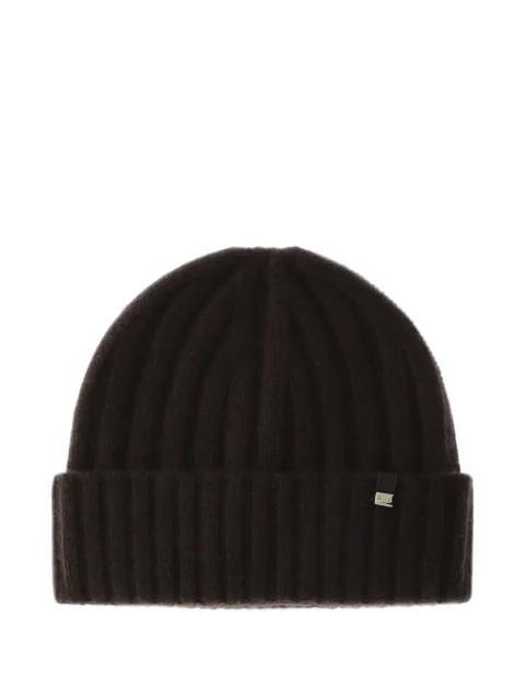 Herno ribbed-knit cashmere beanie