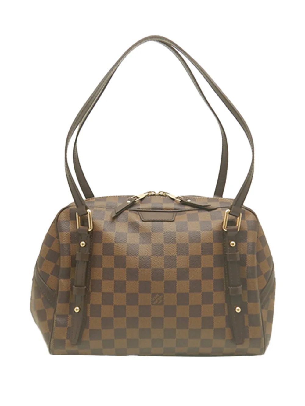 Louis Vuitton Pre-Owned 2010 Damier Ebene Rivington GM shoulder bag - Marrone