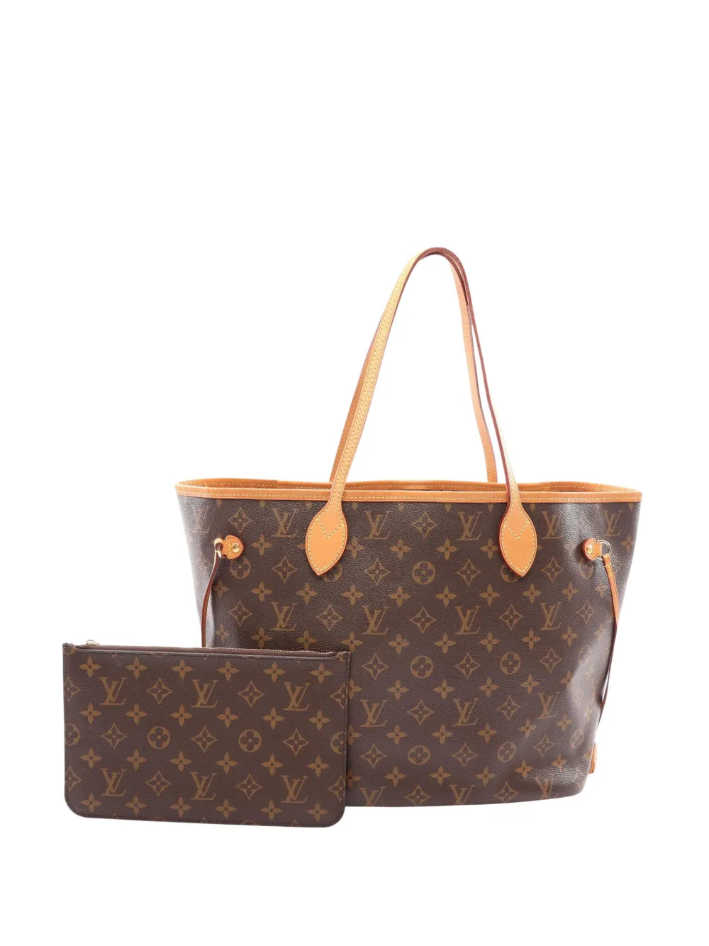 Louis Vuitton Pre-Owned 2019 Monogram Neverfull Inside Out MM tote bag - Marron Louis Vuitton Pre-Owned 2019 Monogram Neverfull Inside Out MM tote bag - Marron