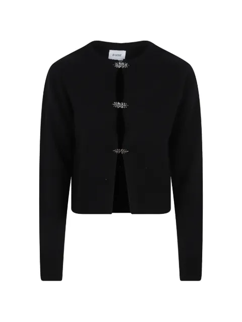 Barrie crystal-embellished cropped cardigan