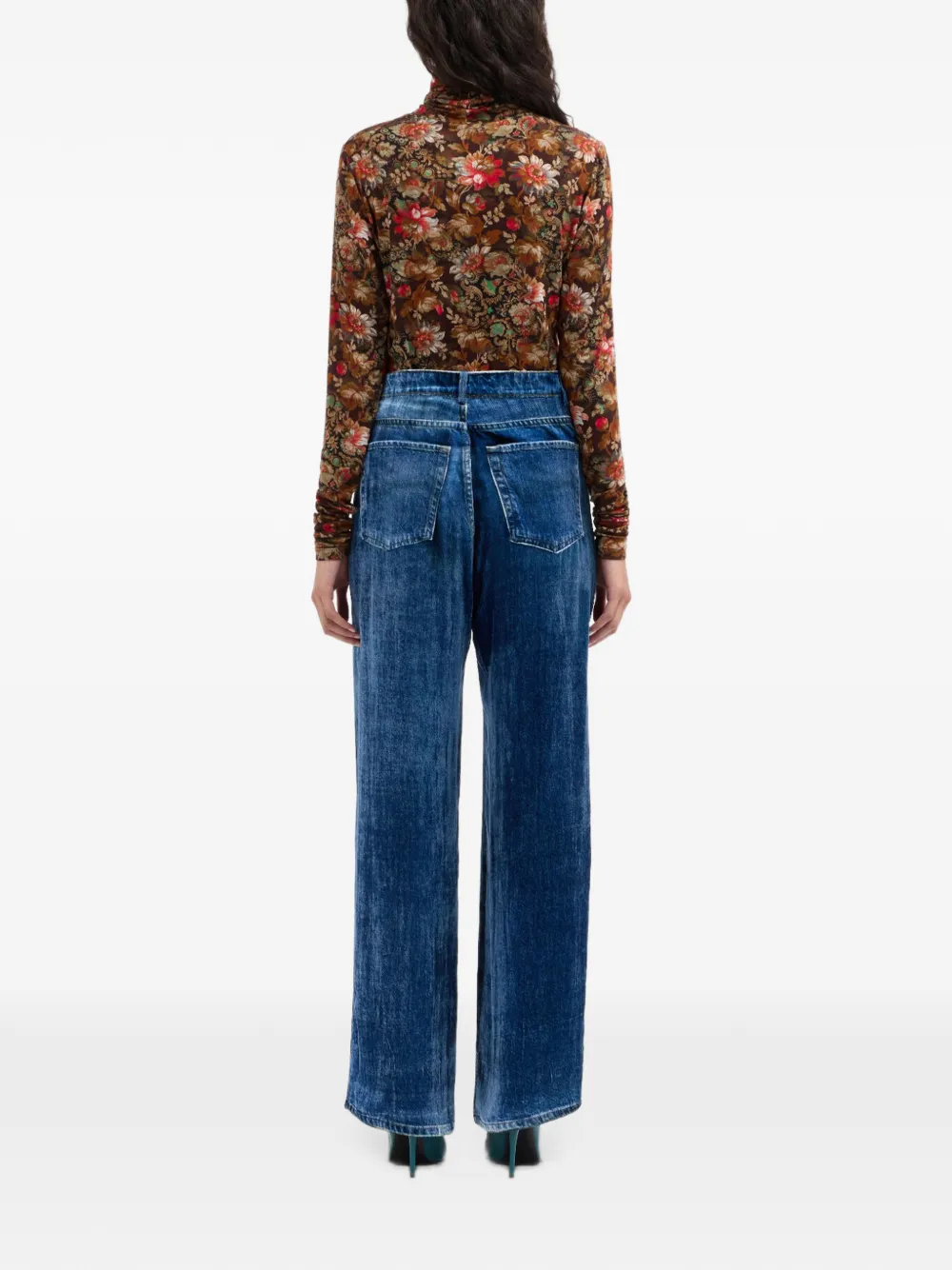 Pierre-Louis Mascia Kandox straight broek Blauw