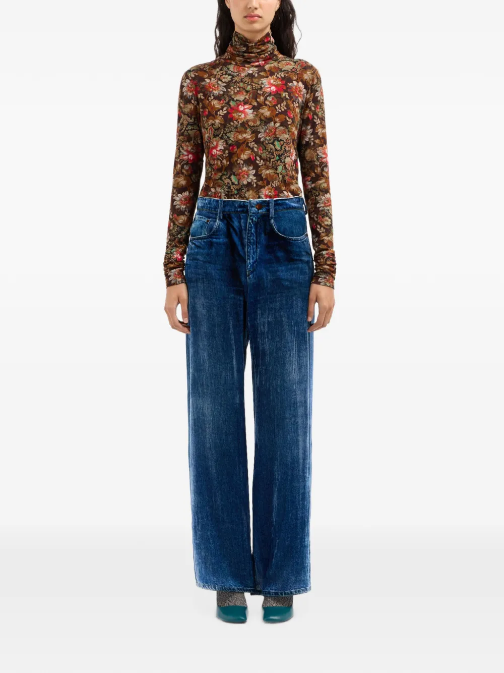 Pierre-Louis Mascia Kandox straight broek Blauw