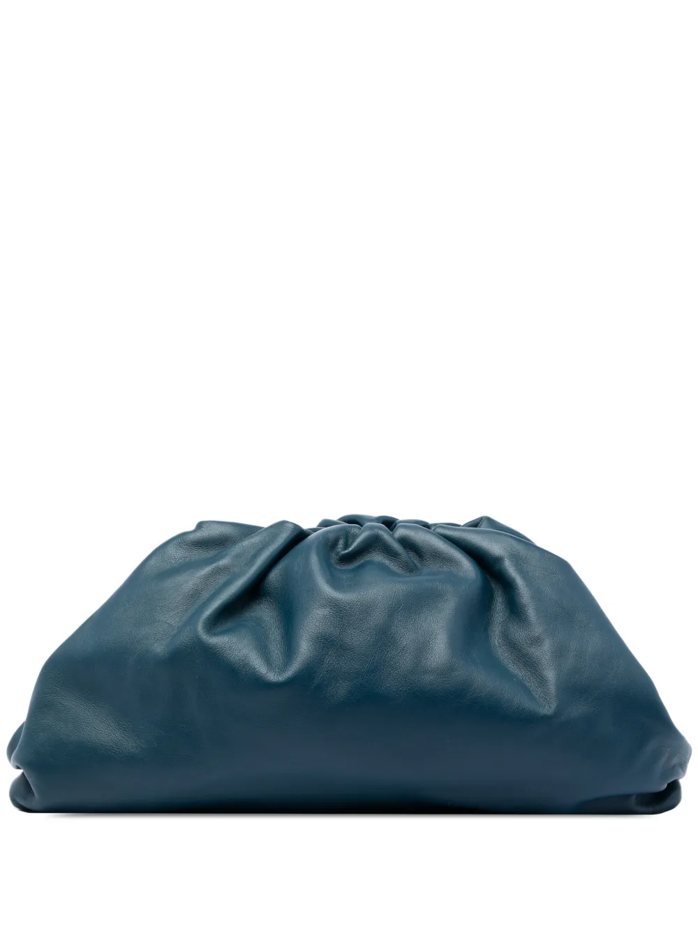 Bottega Veneta Pre-Owned 2012-2026 Smooth Butter Calf The Pouch clutch bag - Blau