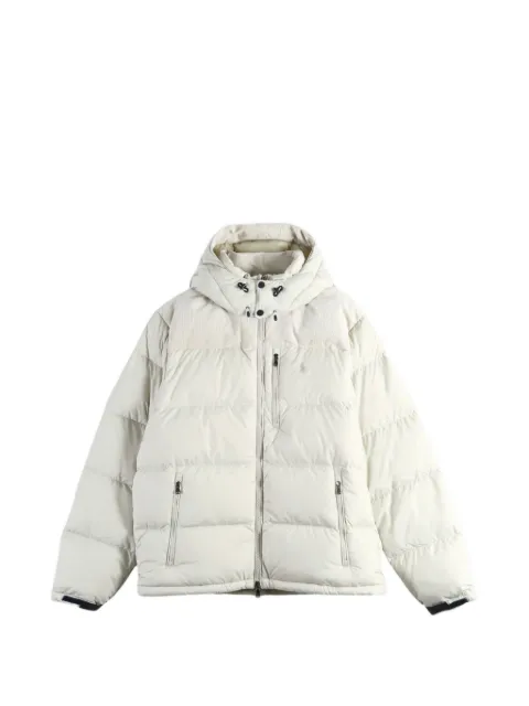 Polo Ralph Lauren corduroy-panelled quilted jacket