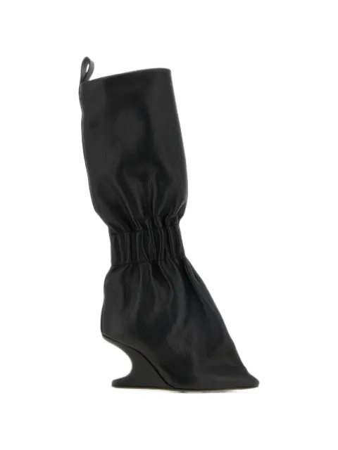 Rick Owens botas Tower Cantitaquito 8 de piel de vaca granulada