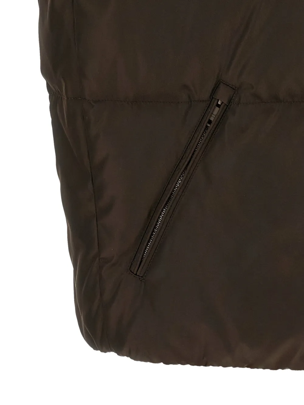 Prada Re-Nylon bodywarmer Bruin